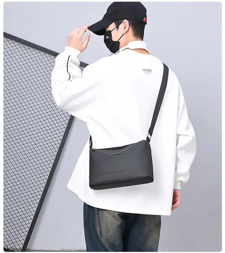 Korean Style Water-Repellent Crossbody Bag for Men — feature 31