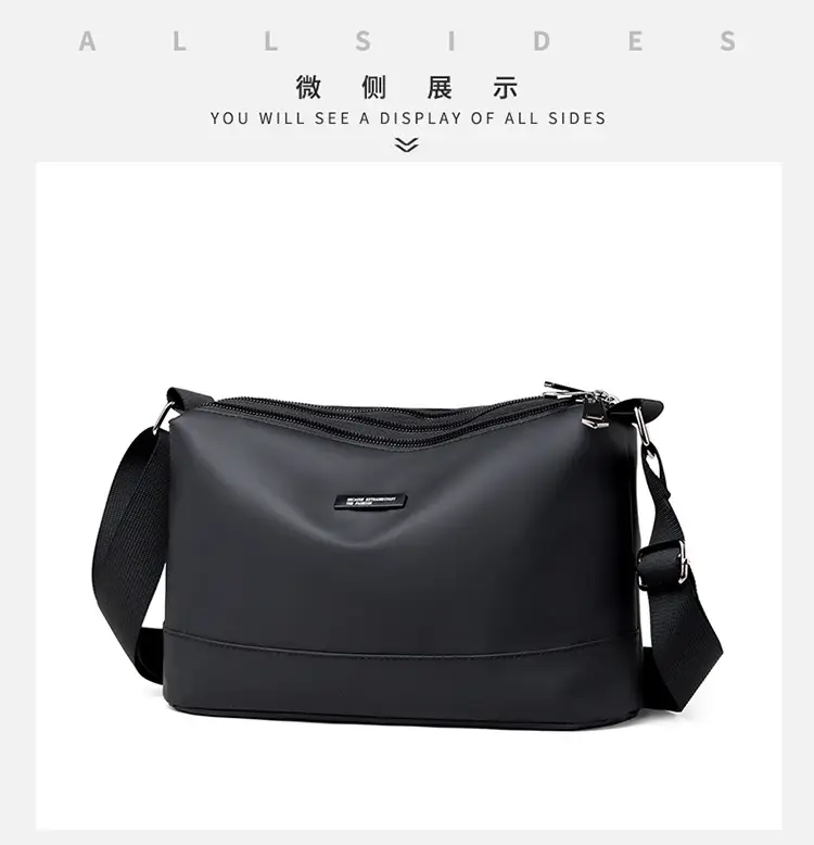 Korean Style Water-Repellent Crossbody Bag for Men — feature 9