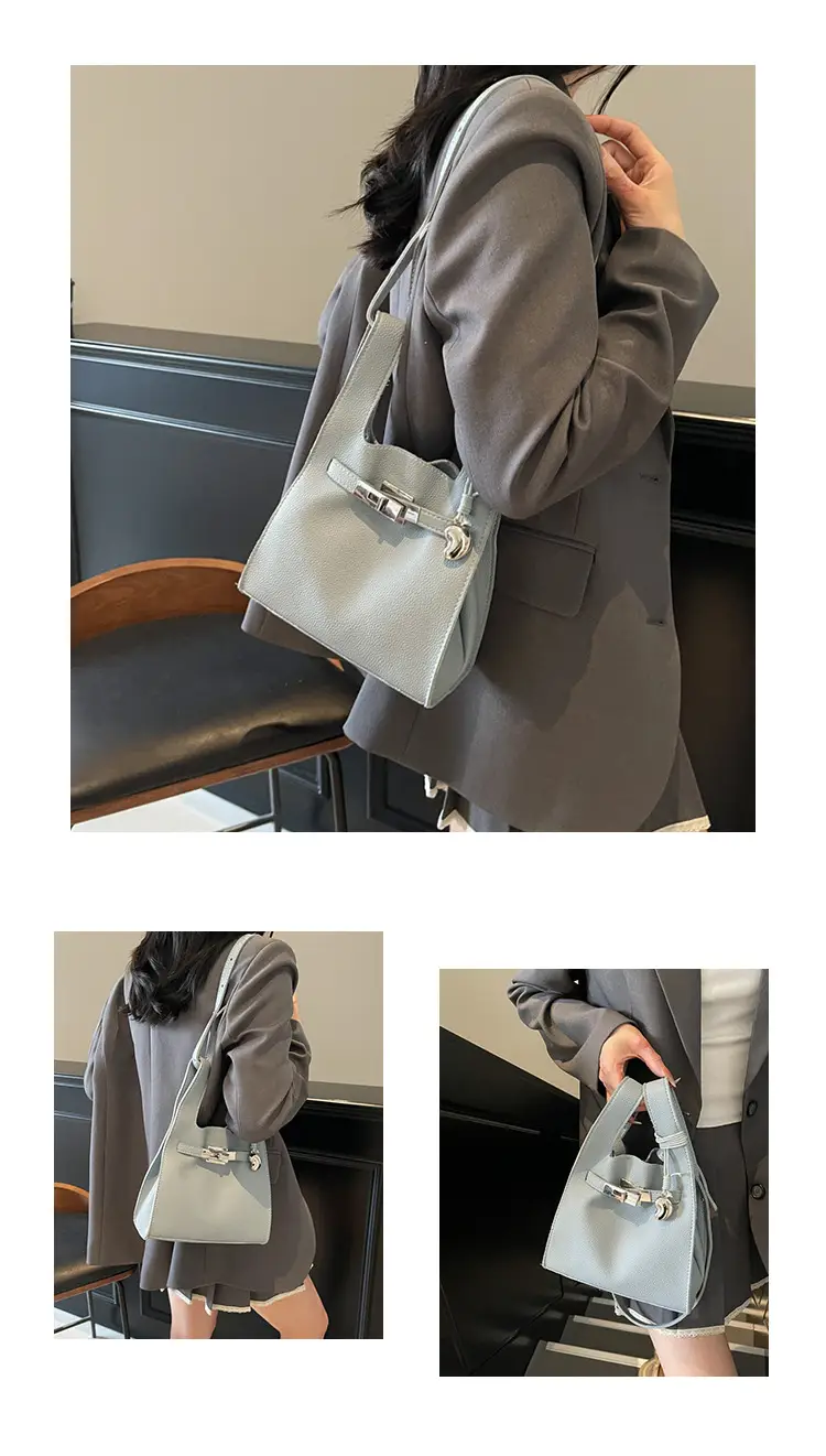 Stylish White Korean Style Shoulder Bag for Women — feature 10