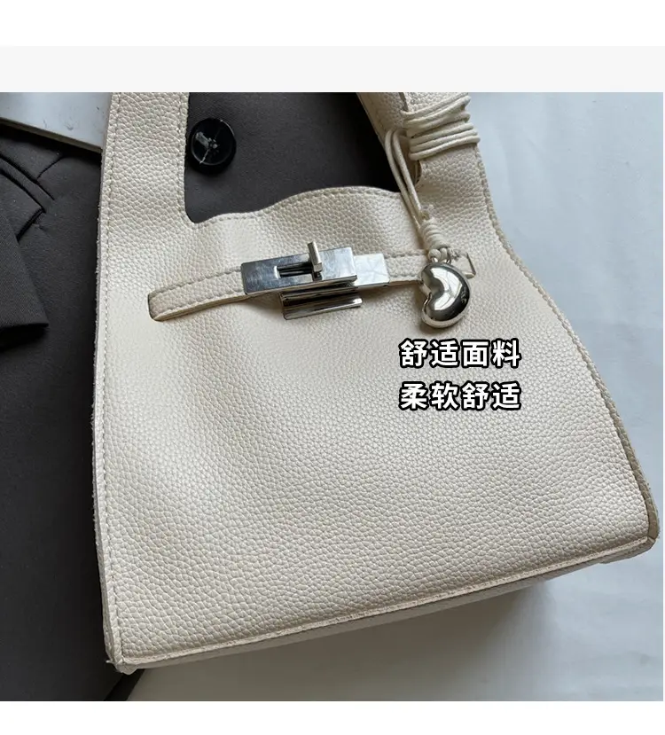 Stylish White Korean Style Shoulder Bag for Women — feature 5