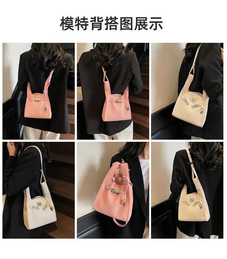 Stylish White Korean Style Shoulder Bag for Women — feature 7