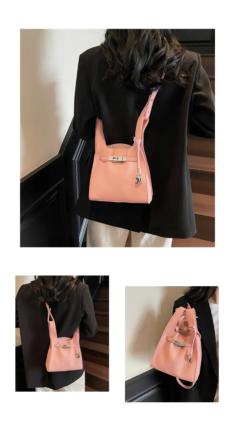 Stylish White Korean Style Shoulder Bag for Women — feature 8