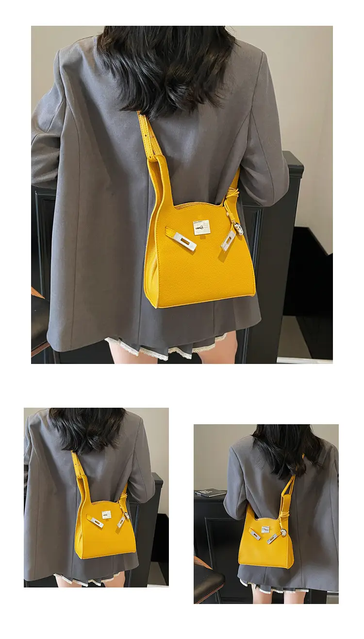 Stylish White Korean Style Shoulder Bag for Women — feature 9