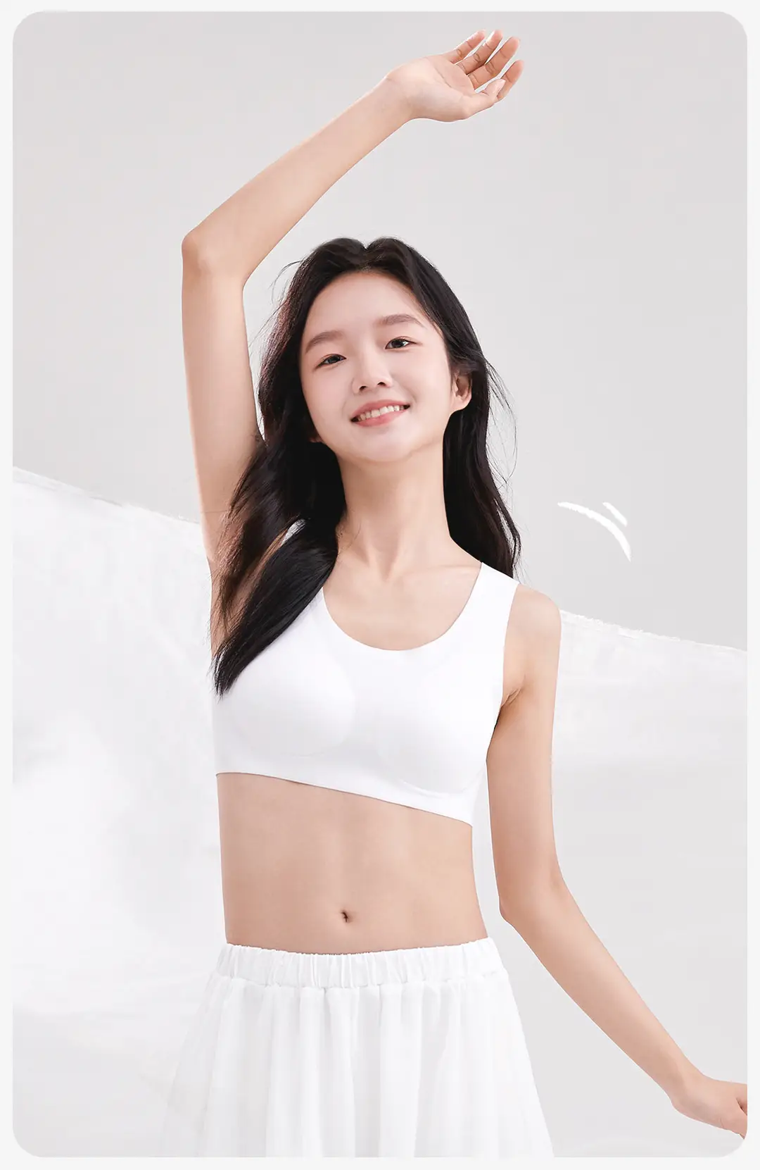 Seamless Underwear for Junior High School Students, 15-Year-Old Girls' Anti-Shock Vest, Second and Third Stage Teenage Bras — feature 4