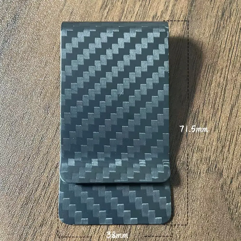 New Card Holder Portable Moisture-Proof Carbon Fiber Cross-Border Amazon Popular Ebay Stripesd Wallet Card Holder Copper Wallet — feature 15
