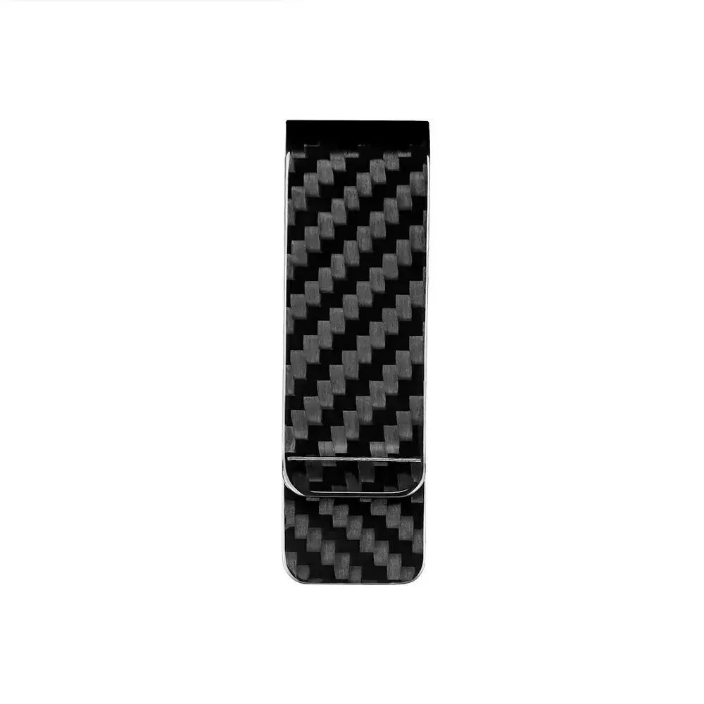 New Card Holder Portable Moisture-Proof Carbon Fiber Cross-Border Amazon Popular Ebay Stripesd Wallet Card Holder Copper Wallet