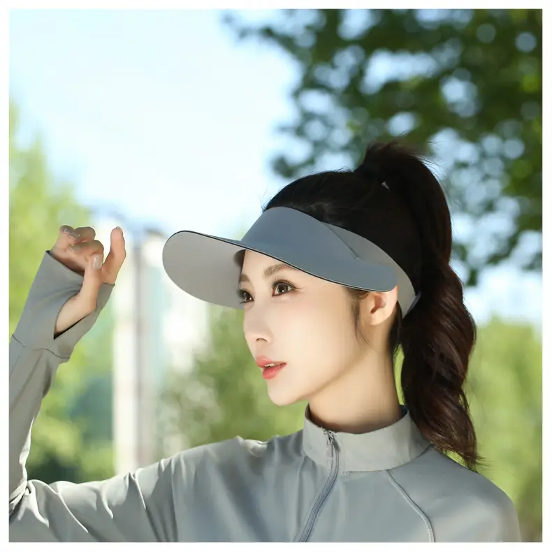 Women's Reusable Sun Protective Mask with Veil Cap — feature 7