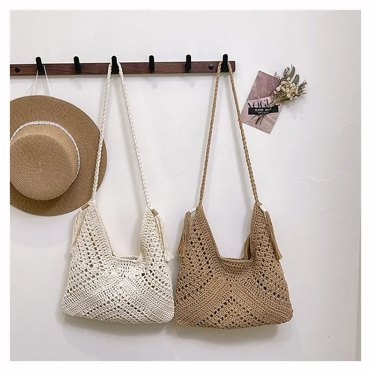 Cross-Border Woven Shoulder Bag Pastoral Style 2026 — feature 2