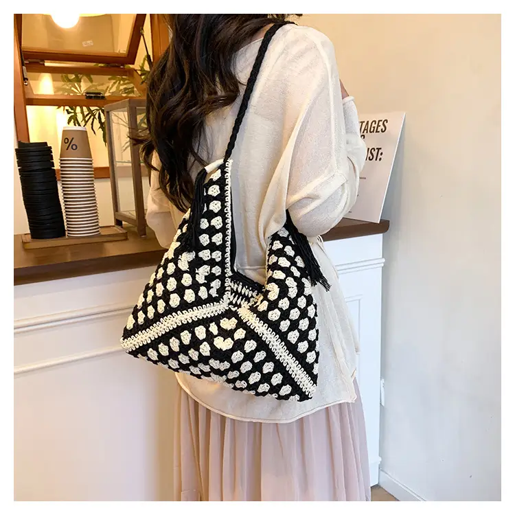 Cross-Border Woven Shoulder Bag Pastoral Style 2026 — feature 20