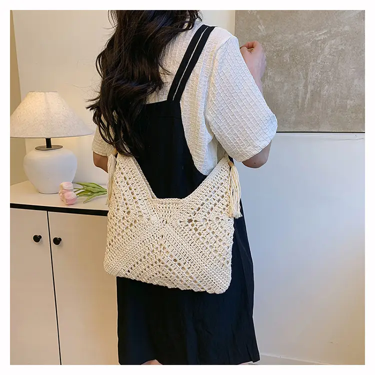Cross-Border Woven Shoulder Bag Pastoral Style 2026 — feature 33