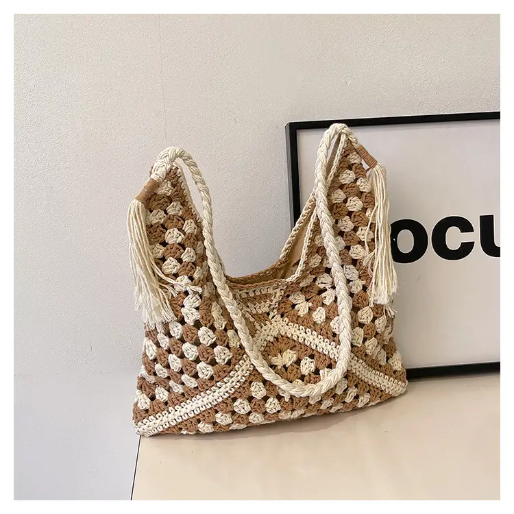 Cross-Border Woven Shoulder Bag Pastoral Style 2026 — feature 9