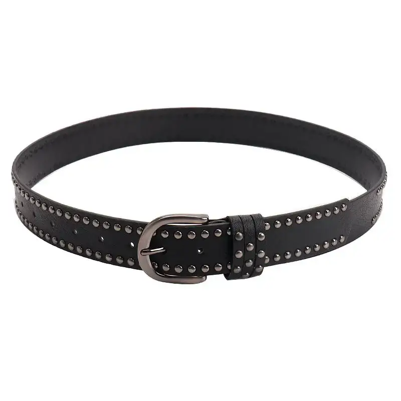 Black Belt with Star Stickers for Women - Image 7