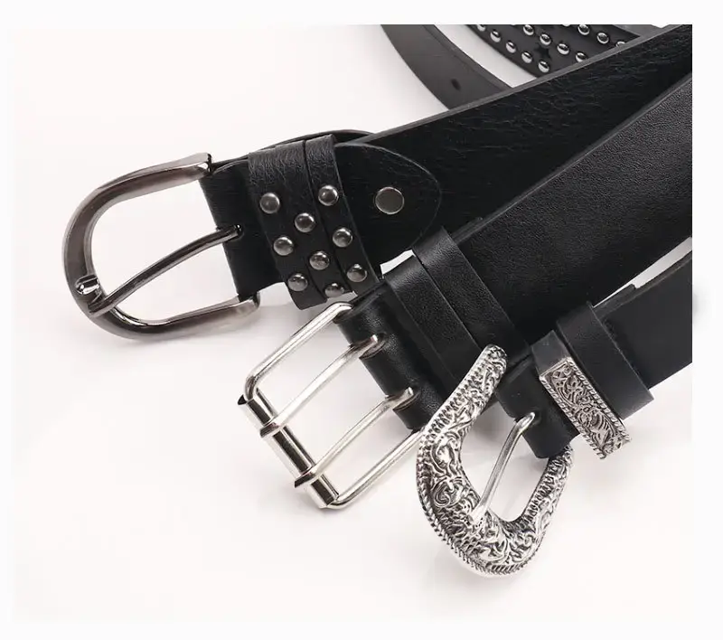 Black Belt with Star Stickers for Women — feature 12