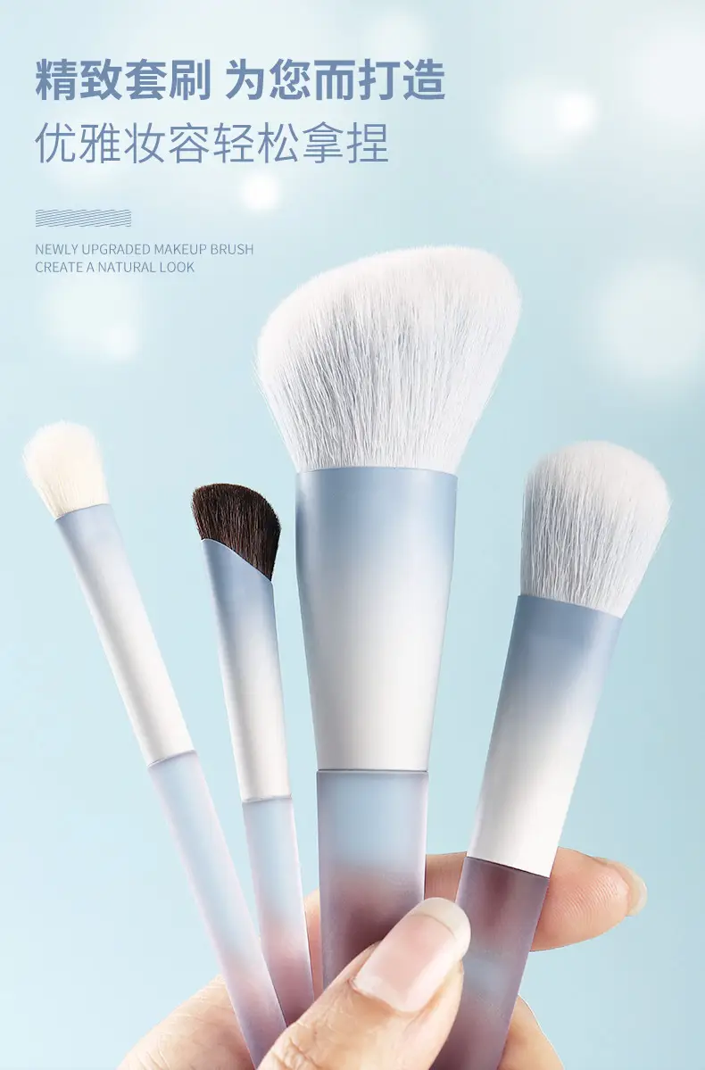 10-Piece Makeup Brush Set for Blush, Shadow & Eye Makeup β feature 15