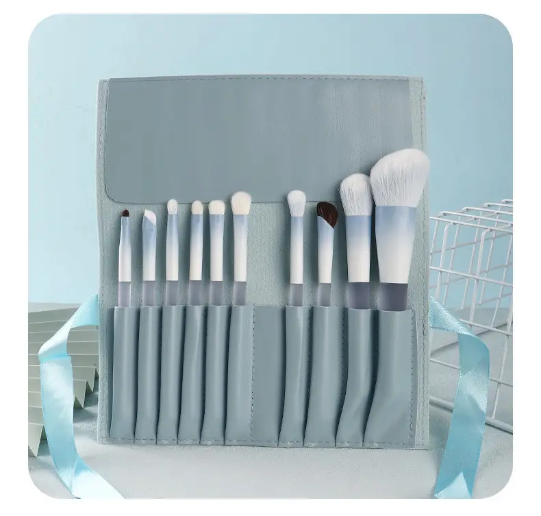 10-Piece Makeup Brush Set for Blush, Shadow & Eye Makeup β feature 18