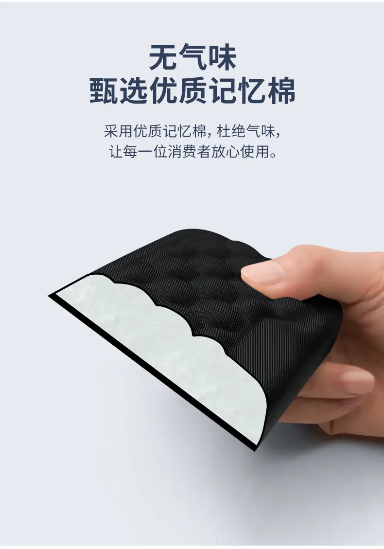 Memory Foam Mouse Pad with Acupressure & Ergonomic Design — feature 10