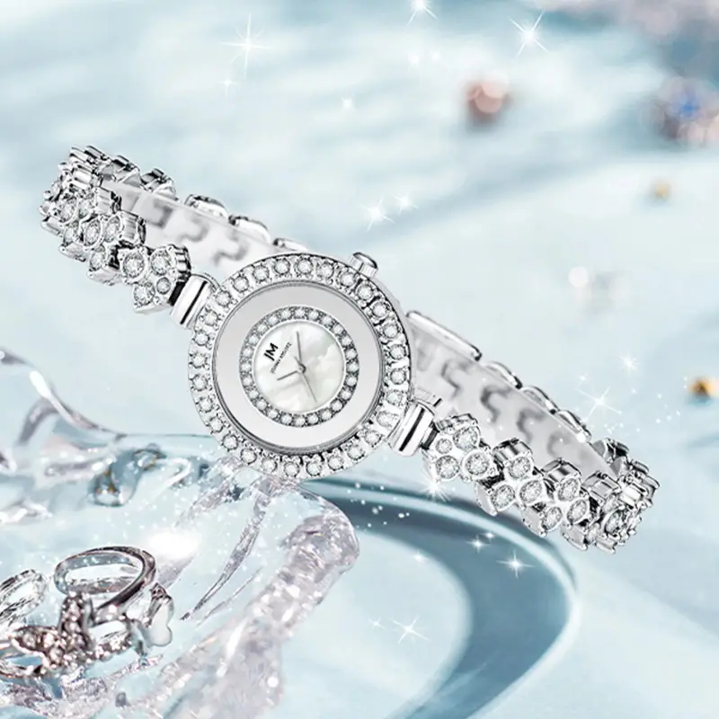 Women's Diamond Bracelet Quartz Watch All-match