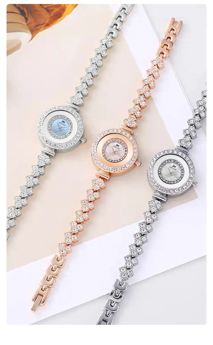 Women's Diamond Bracelet Quartz Watch All-match — feature 17