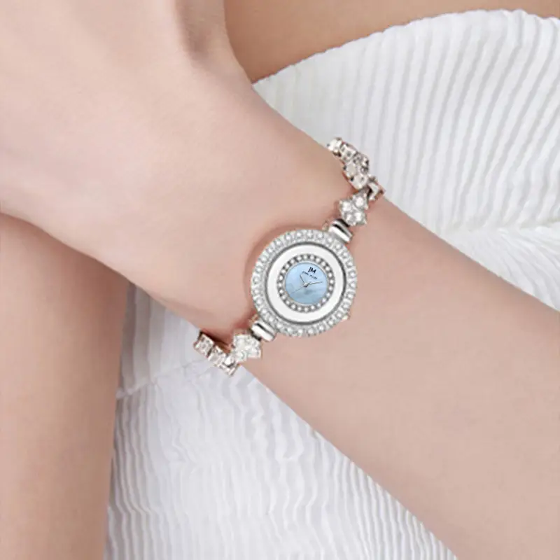 Women's Diamond Bracelet Quartz Watch All-match