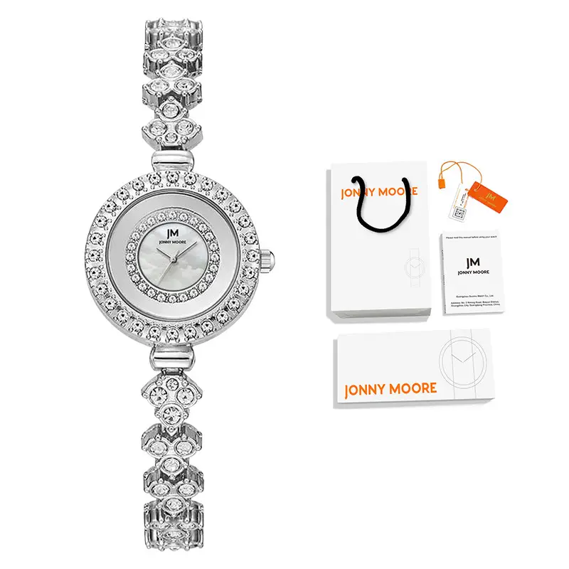 Women's Diamond Bracelet Quartz Watch All-match
