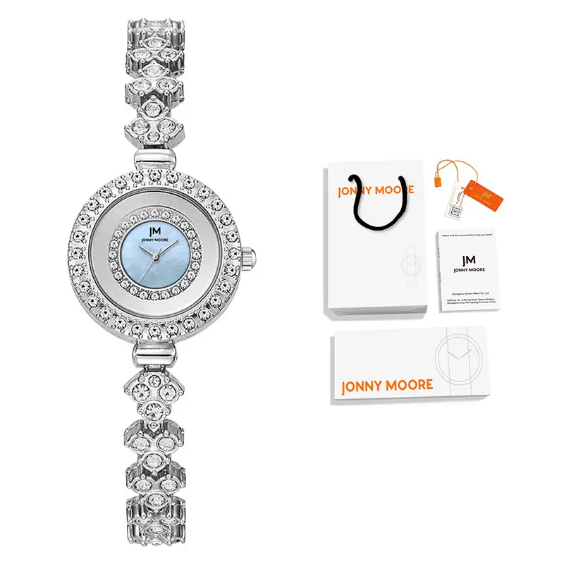 Women's Diamond Bracelet Quartz Watch All-match