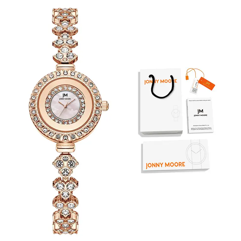 Women's Diamond Bracelet Quartz Watch All-match