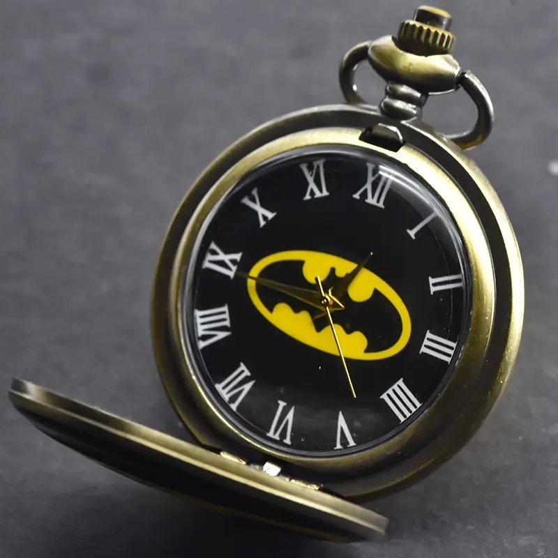 Cross-Border Flip Pocket Watch with Batman Design - Image 7