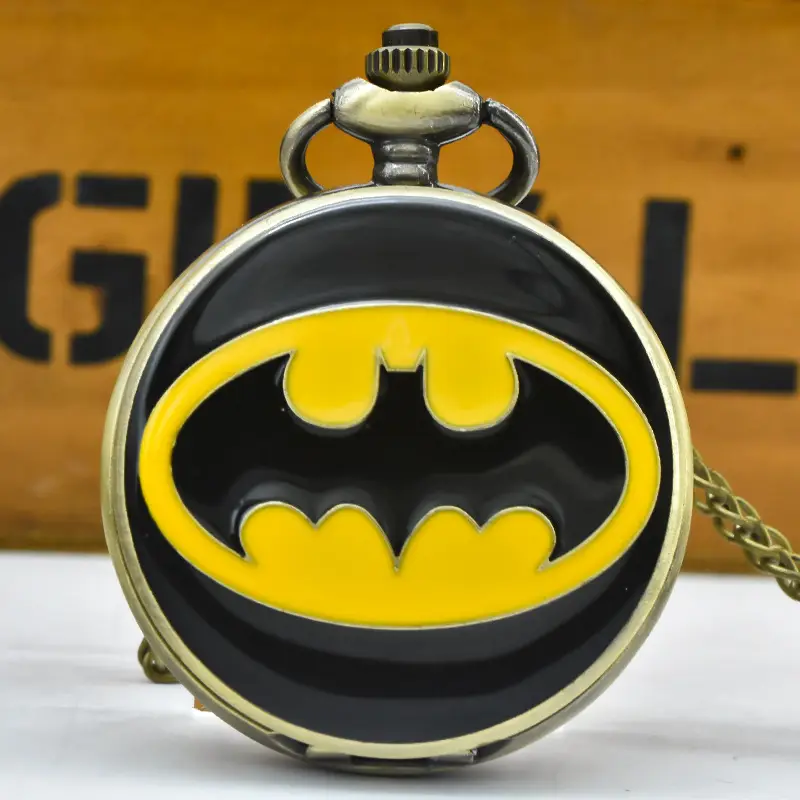 Cross-Border Flip Pocket Watch with Batman Design - Image 8