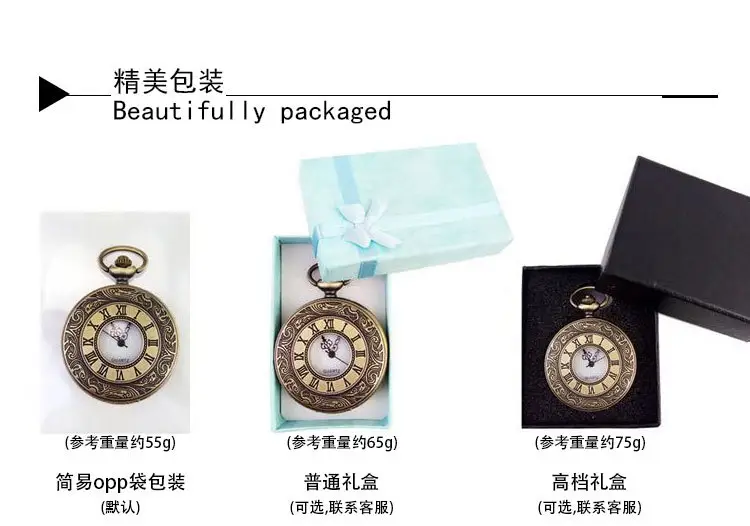 Cross-Border Flip Pocket Watch with Batman Design — feature 18