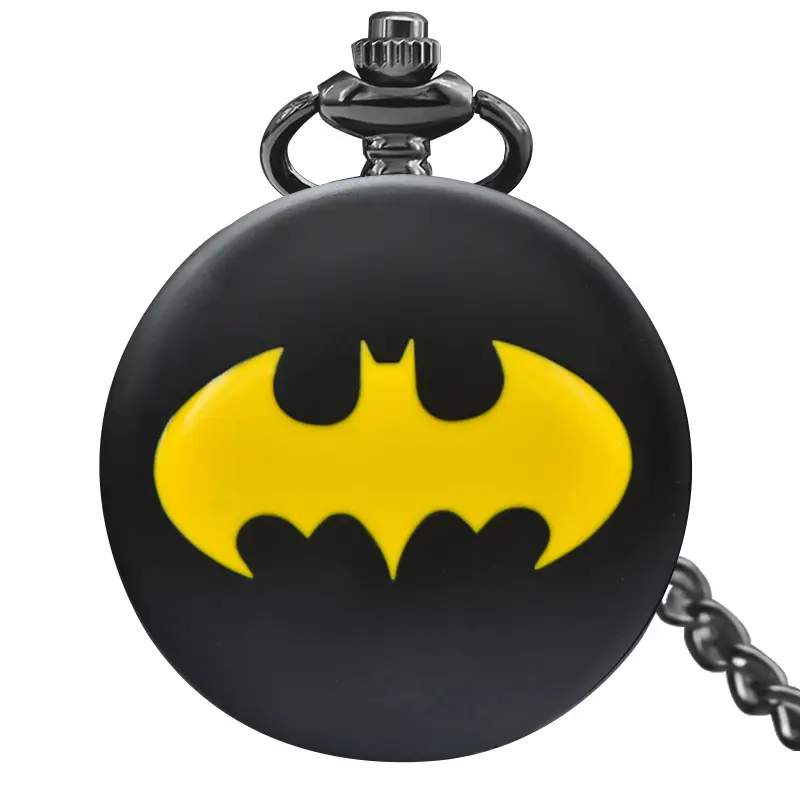 Cross-Border Flip Pocket Watch with Batman Design - Image 3