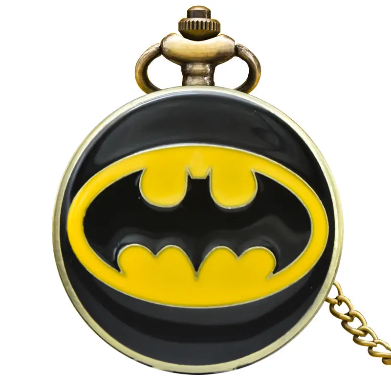 Cross-Border Flip Pocket Watch with Batman Design - Image 4