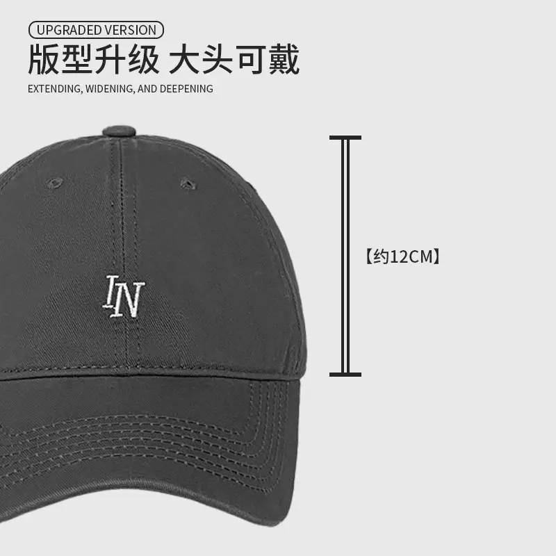 Women Baseball Cap White Ins Soft Casual Sunshade - Image 9