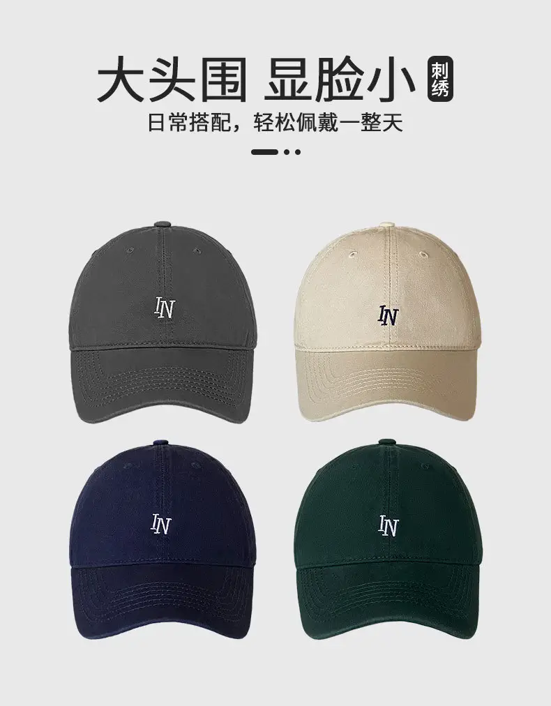Women Baseball Cap White Ins Soft Casual Sunshade — feature 13