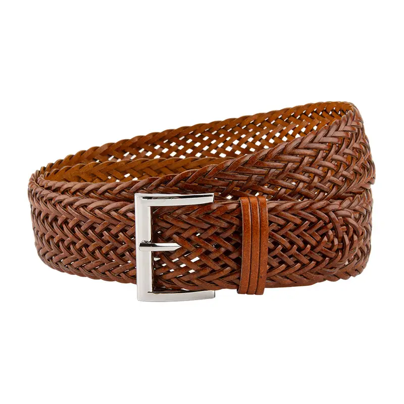 Woven Punch-Free Ladies Belt with Casual Pants - Image 11