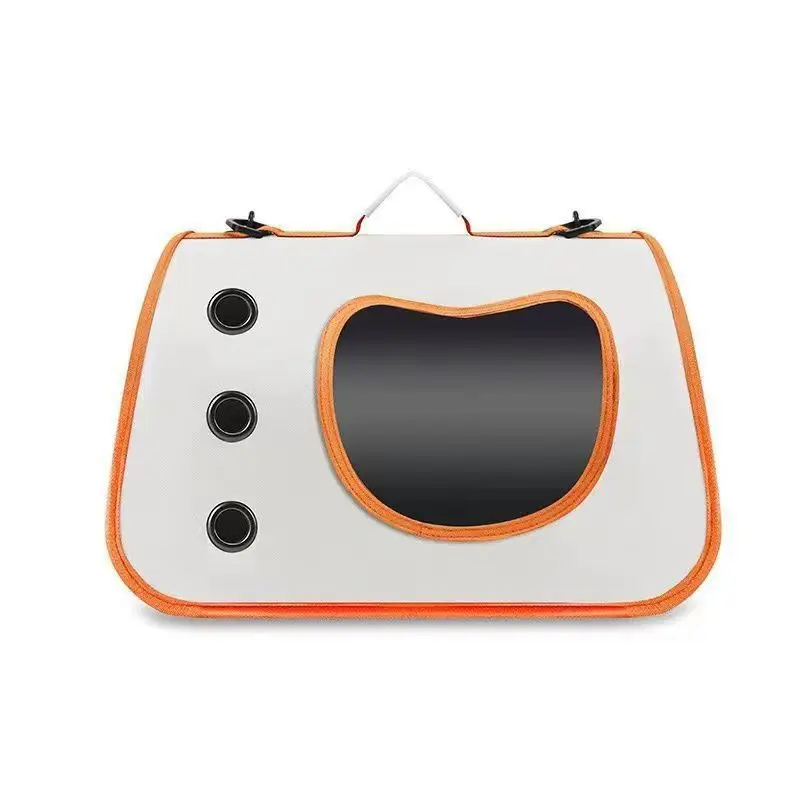 Foldable Pet Bag Yellow Blue Portable Crossbody — feature 15