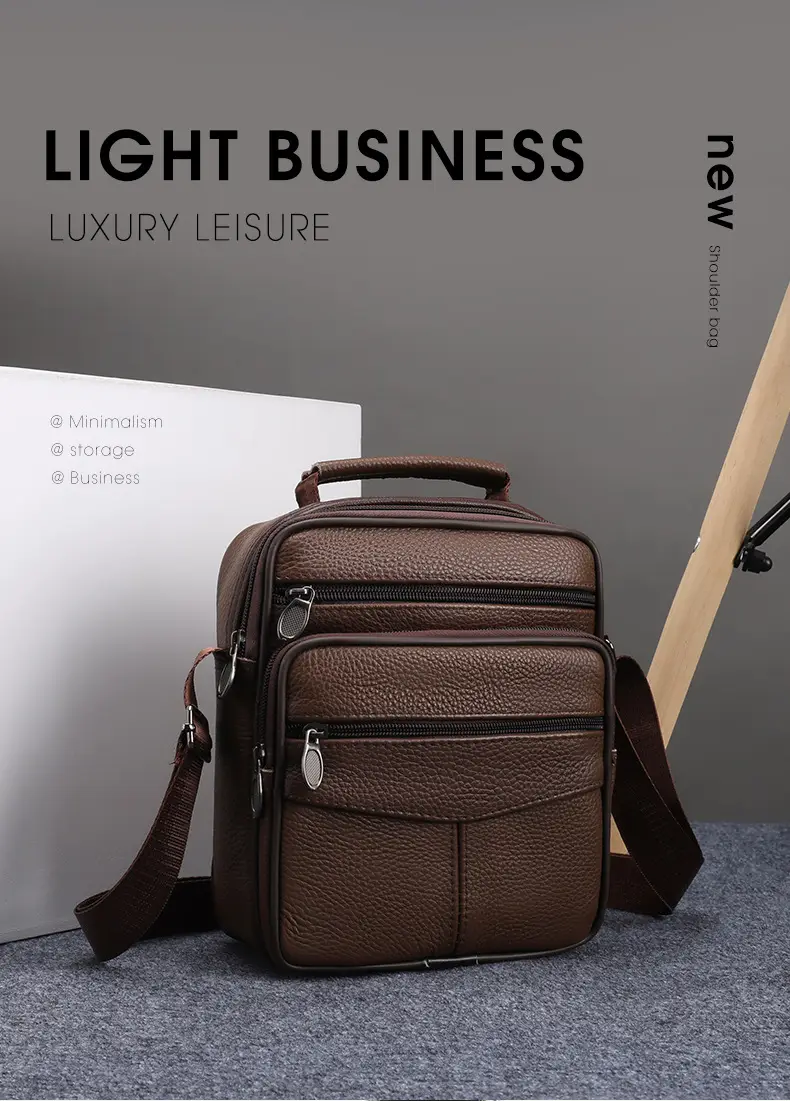 Men's Multi-Color Crossbody Bag 2025 New Style — feature 1