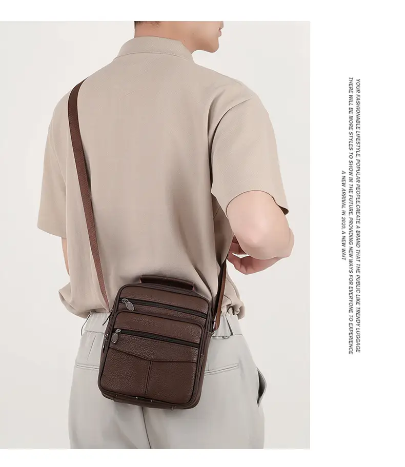 Men's Multi-Color Crossbody Bag 2025 New Style — feature 25