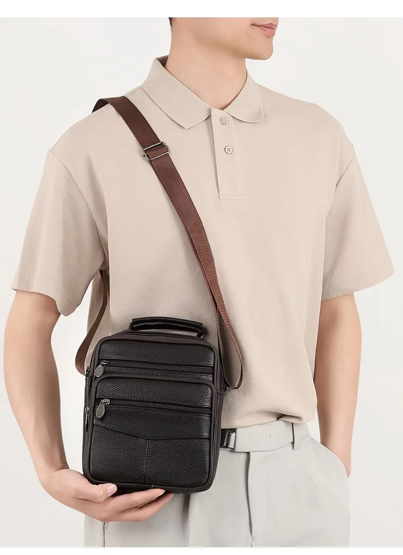 Men's Multi-Color Crossbody Bag 2025 New Style — feature 26
