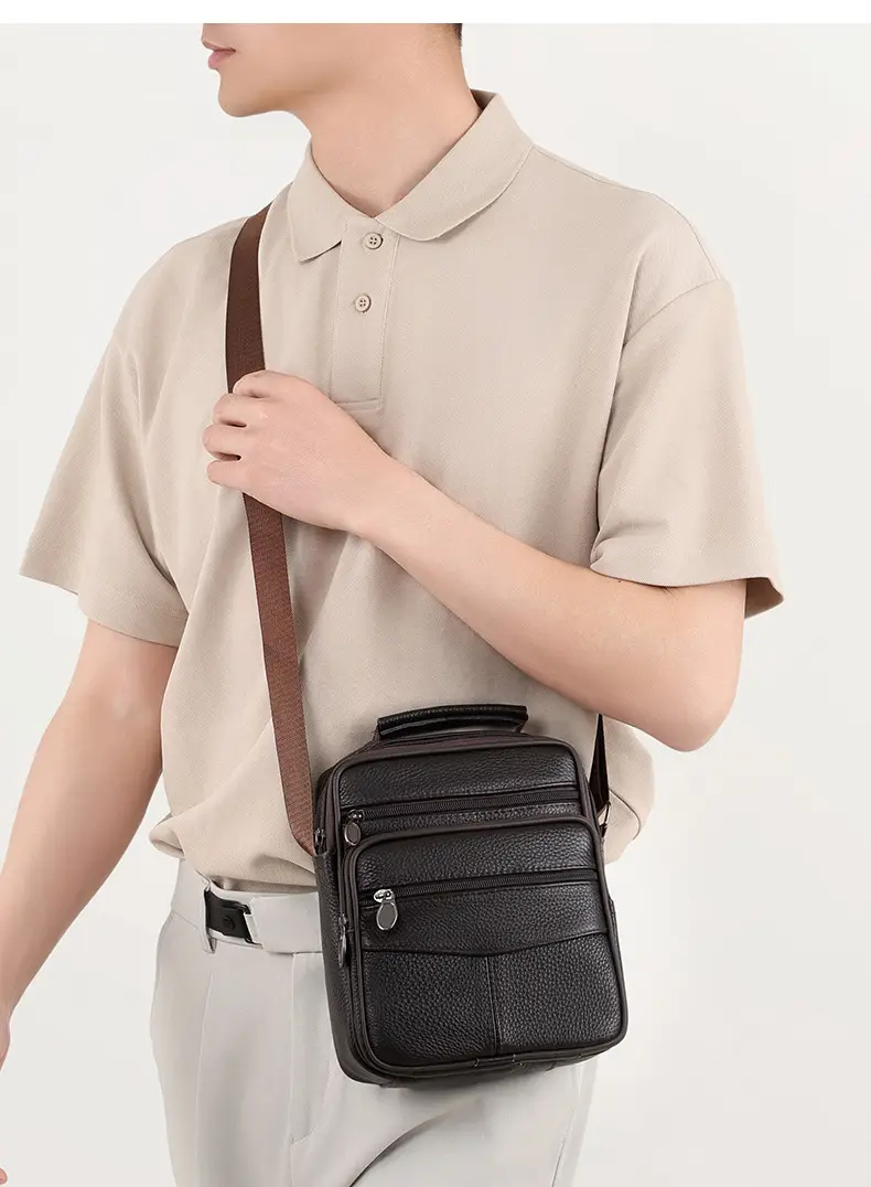 Men's Multi-Color Crossbody Bag 2025 New Style — feature 27