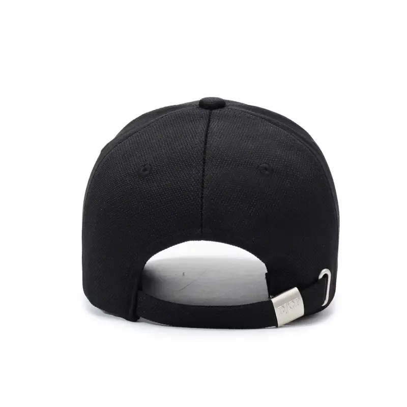 Men's White DJOP Embroidered Baseball Cap - Image 9