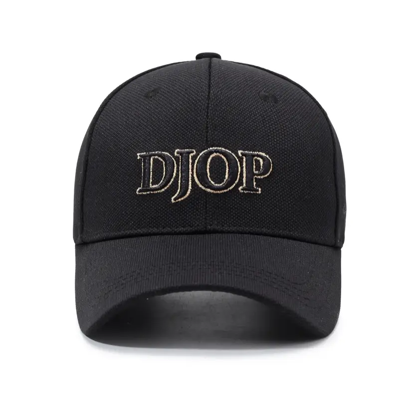 Men's White DJOP Embroidered Baseball Cap - Image 10