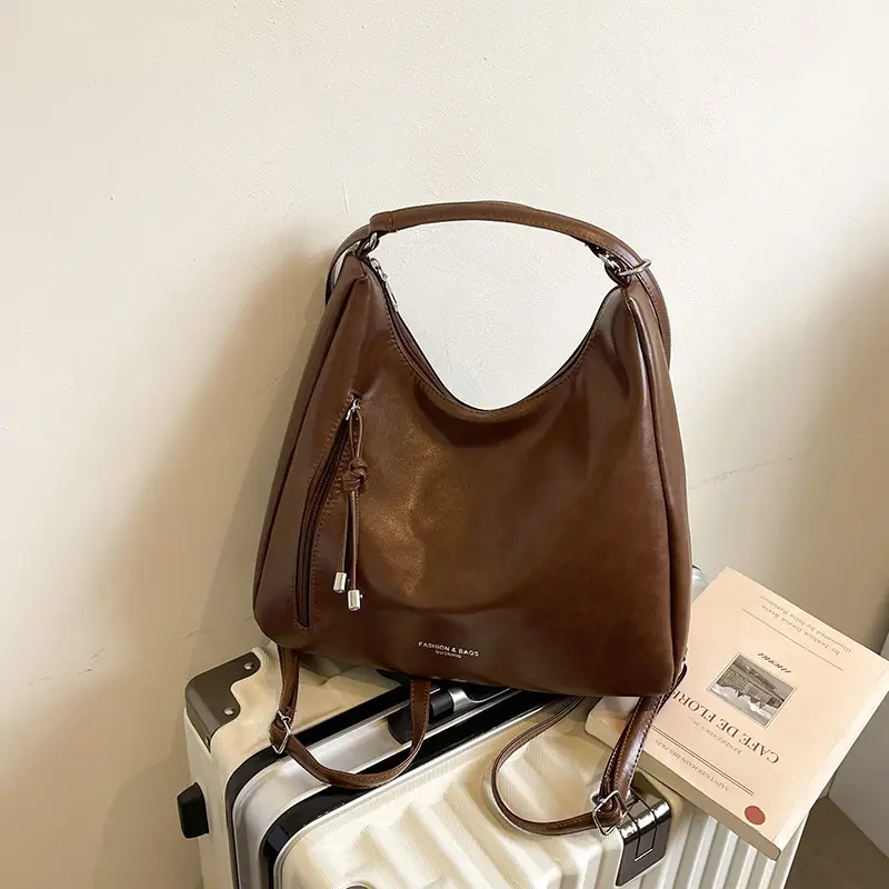 2026 Cross-Border Leather Shoulder Bag Large Capacity - Image 6