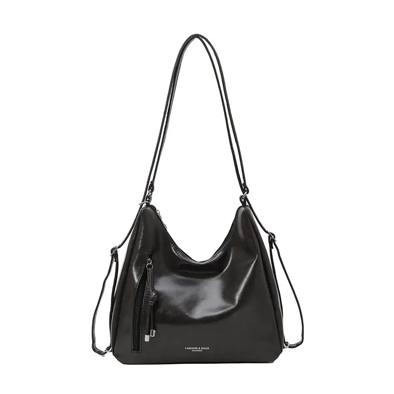 2026 Cross-Border Leather Shoulder Bag Large Capacity - Image 3