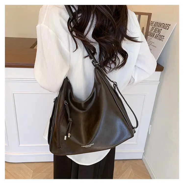 2026 Cross-Border Leather Shoulder Bag Large Capacity — feature 16