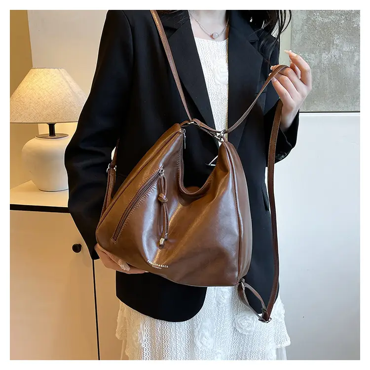 2026 Cross-Border Leather Shoulder Bag Large Capacity — feature 21