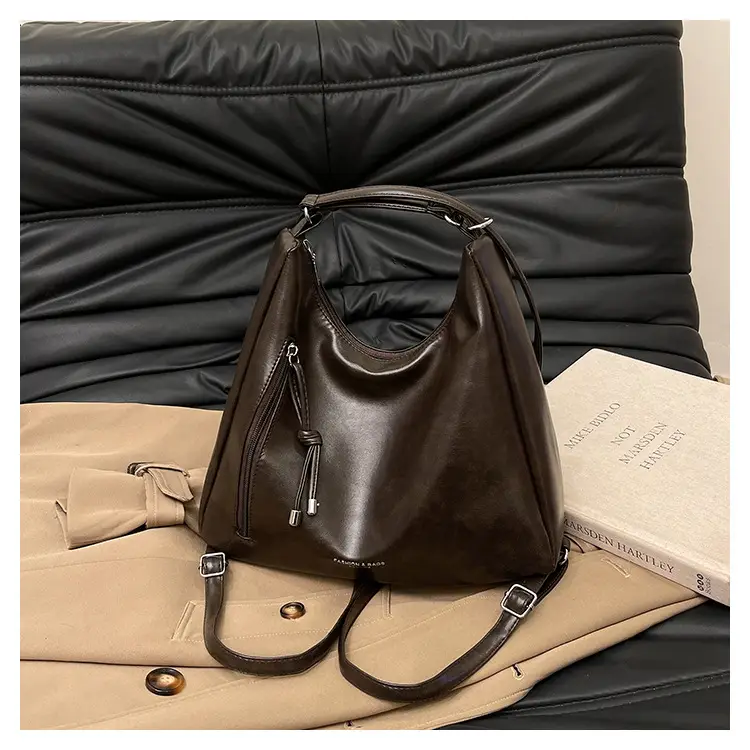 2026 Cross-Border Leather Shoulder Bag Large Capacity — feature 24