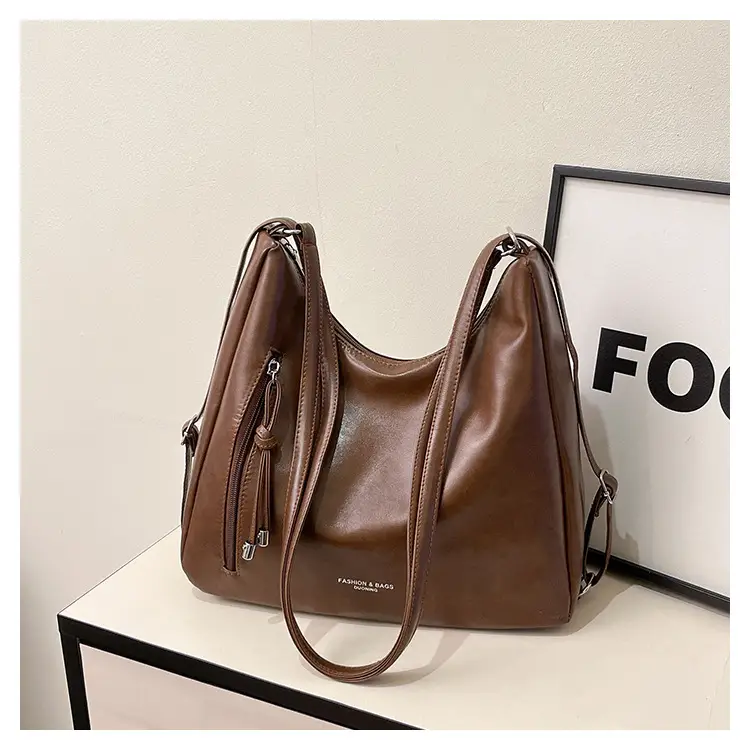 2026 Cross-Border Leather Shoulder Bag Large Capacity — feature 25