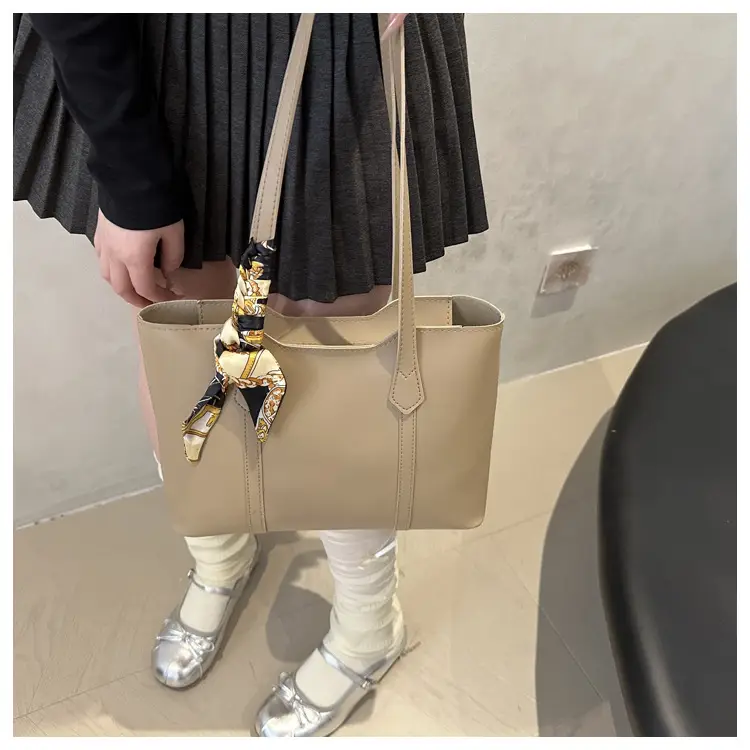 Brown Leather Shoulder Bag for Women College Student — feature 16