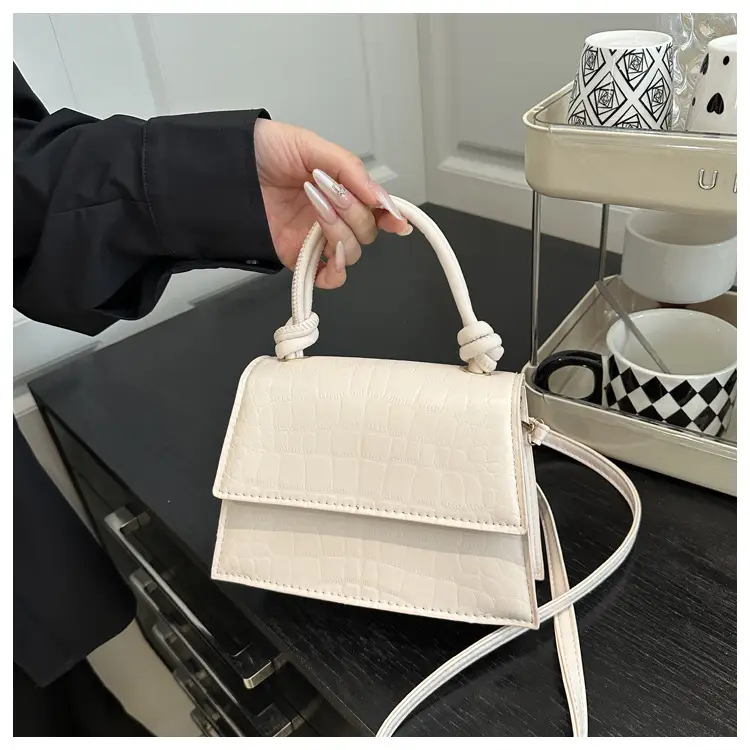 Women's 2025 Pure Color Square Handbag Niche Design — feature 20