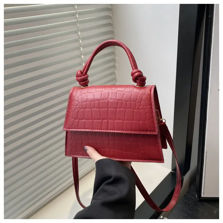 Women's 2025 Pure Color Square Handbag Niche Design — feature 22